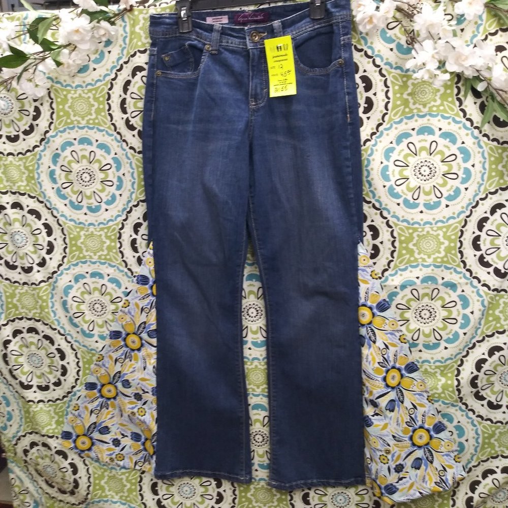 2155 Jeaniemade Size 12 Gloria Vanderbilt Bell-Bottoms
